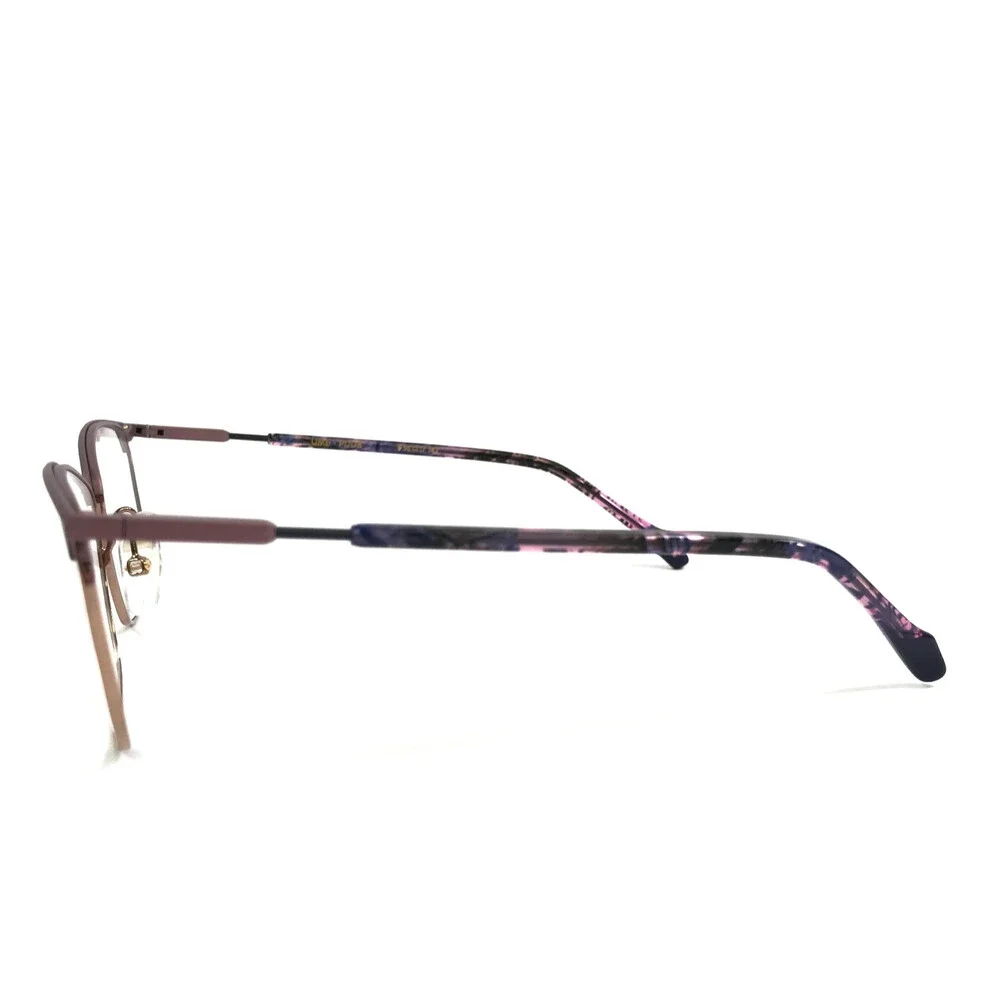 Etnia Barcelona Eyeglasses Frames UME PUDB Purple Dark Blue Rectangle 56-17-142